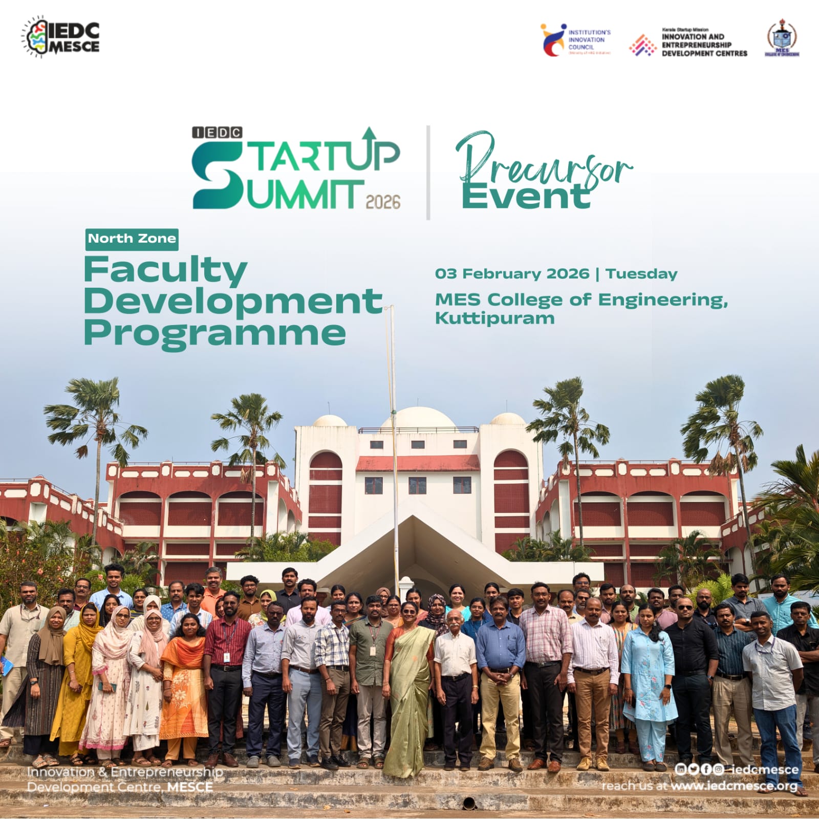 IEDC Startup Summit 2026 – Precursor Event North Zone | Faculty Development Program