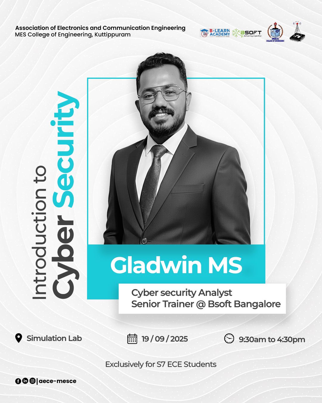 A workshop on Introduction to Cyber Security